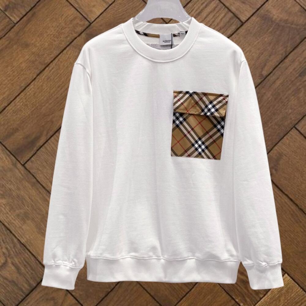 Burberry White Long Sleeve